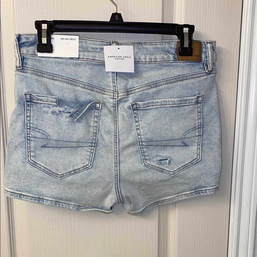 American Eagle Outfitters Light Blue Denim Shorts